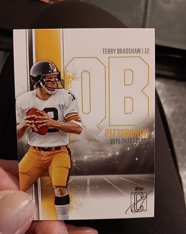 2024 Topps Signature Class #47 Terry Bradshaw — front