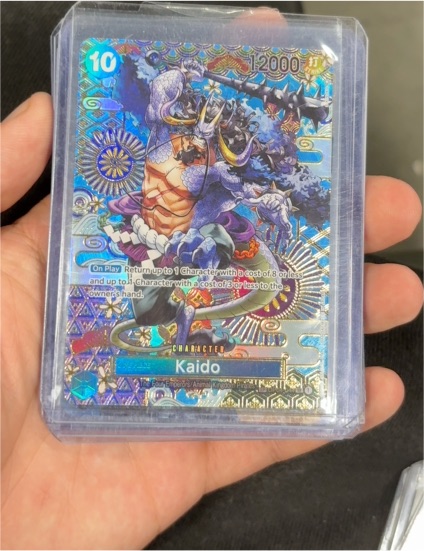 One Piece TCG 2023 OP04-044 Kaido SP Awakening of the New Era — front