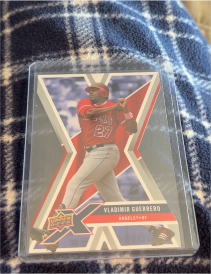 2008 Upper Deck X Die Cut #52 Vladimir Guerrero — front