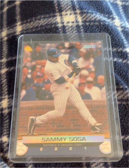 2001 Topps Stadium Club #20 Sammy Sosa — front
