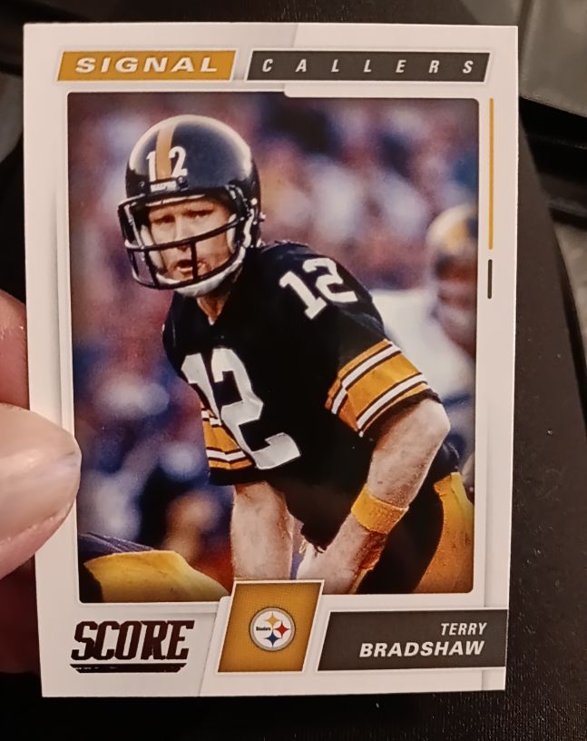 2017 Score #30 Terry Bradshaw Signal Callers — front
