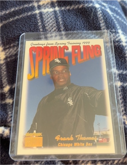 1999 SkyBox Premium #278 Frank Thomas — front
