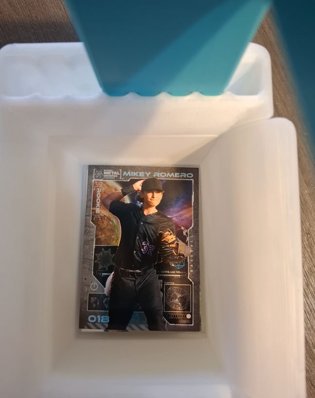 2022 Skybox Metal Universe #018 Mikey Romero — front