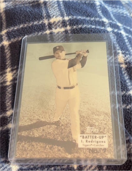 2008 Topps Trading Card History #TCH35 Ivan Rodriguez — front