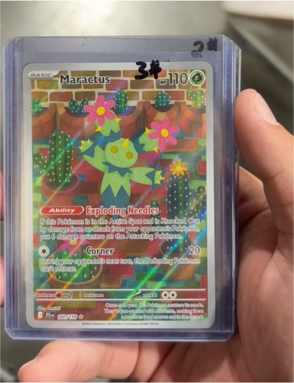 2025 Pokémon Journey Together #160 Maractus — front