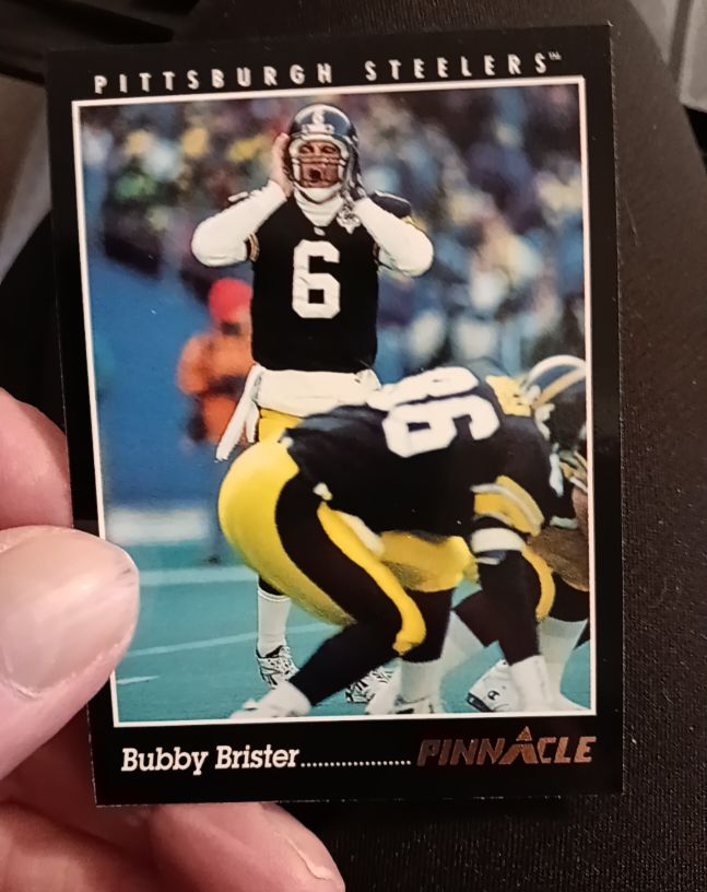 1993 Pinnacle #unknown Bubby Brister — front