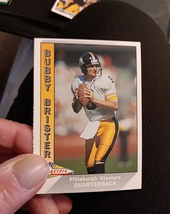 1991 Pacific #420 Bubby Brister — front