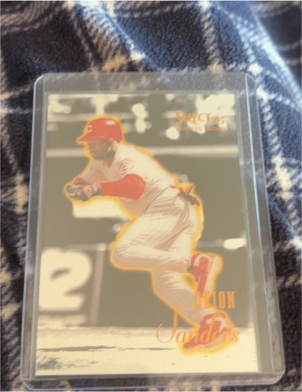 1995 Select Certified #8 Deion Sanders — front
