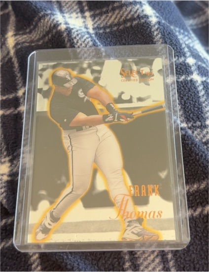 1995 Select Certified Edition #5 Frank Thomas — front