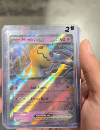 2023 Pokémon SV Black Star Promo #004 Mimikyu ex — front
