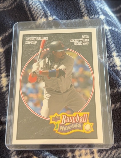 2008 Upper Deck Baseball Heroes #22 Manny Ramirez — front