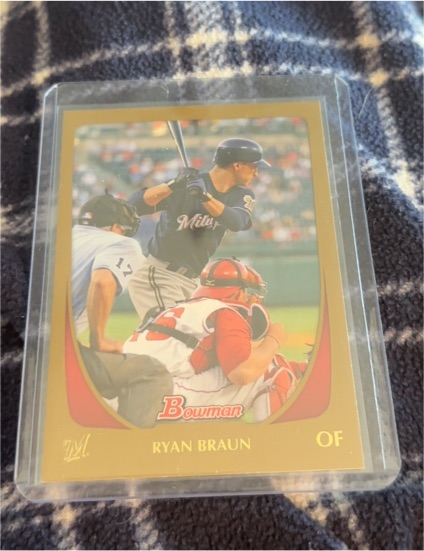 2011 Bowman #175 Ryan Braun — front