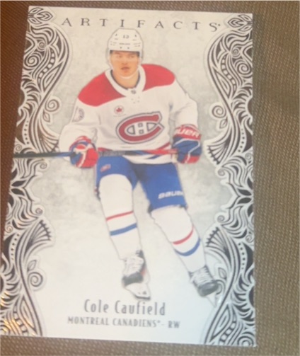 2025-26 Upper Deck Artifacts #98 Cole Caufield — front
