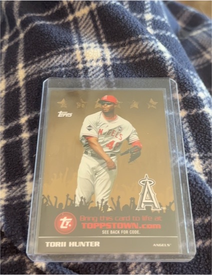 2009 Topps Updates & Highlights #TTT52 Torii Hunter Ticket to ToppsTown — front