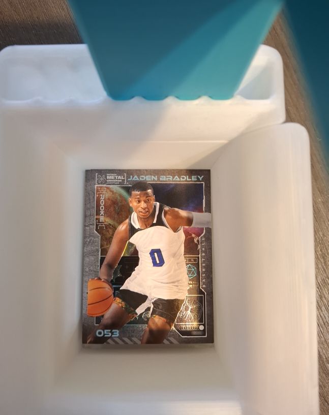 2021 SkyBox Metal Universe Champions #53 Jaden Bradley Rookie — front