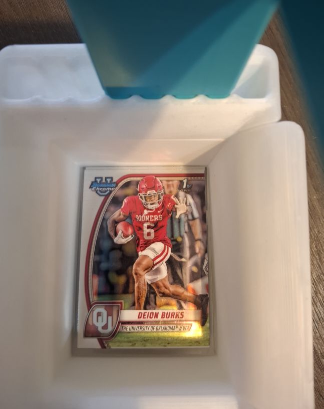 2024 Bowman University Chrome #56 Deion Burks — front