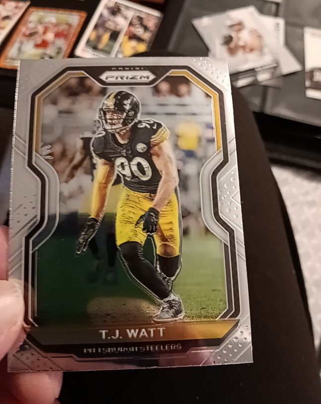 2020 Panini Prizm Football #71 T.J. Watt — front