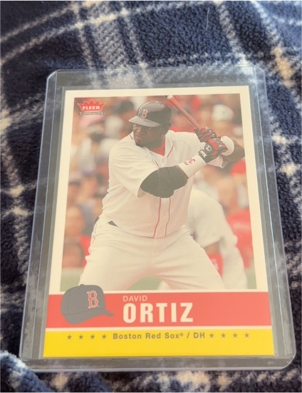 2006 Fleer Tradition #147 David Ortiz — front
