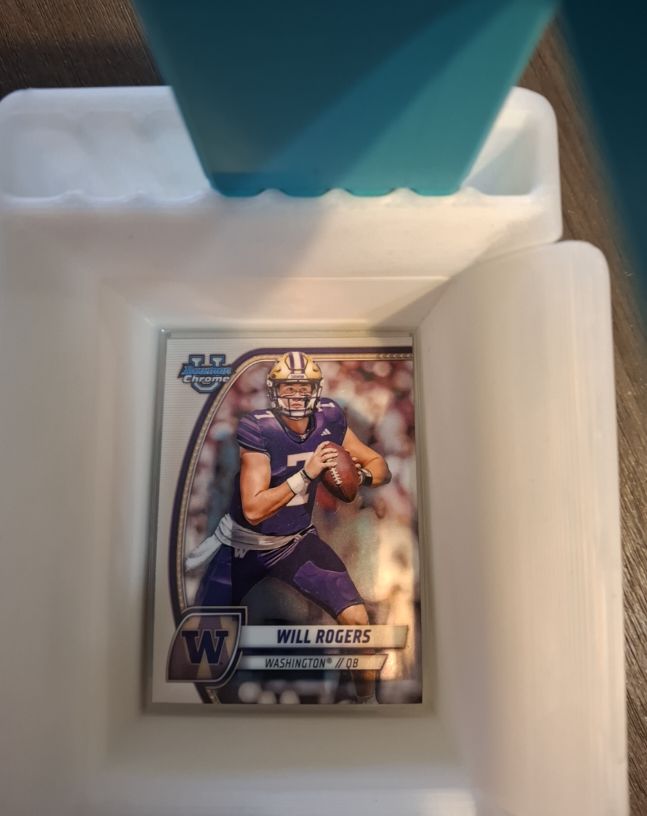 2024 Bowman Chrome University #185 Will Rogers — front