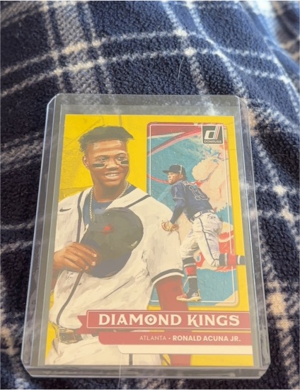 2022 Donruss Diamond Kings #16 Ronald Acuna Jr. — front