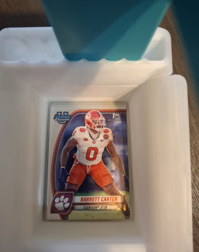 2024 Bowman University Chrome #19 Barrett Carter — front
