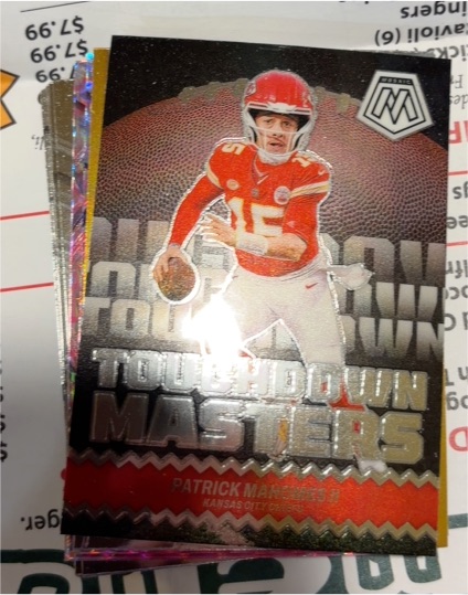 2024 Panini Mosaic Touchdown Masters #TM-PMS Patrick Mahomes II — front