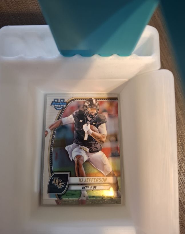 2024 Bowman Chrome University #116 KJ Jefferson — front