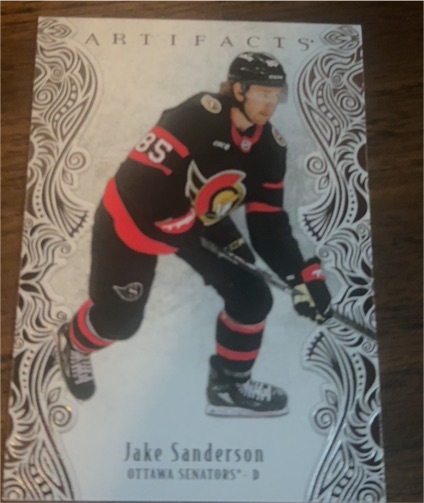 2025-26 Upper Deck Artifacts #3 Jake Sanderson — front