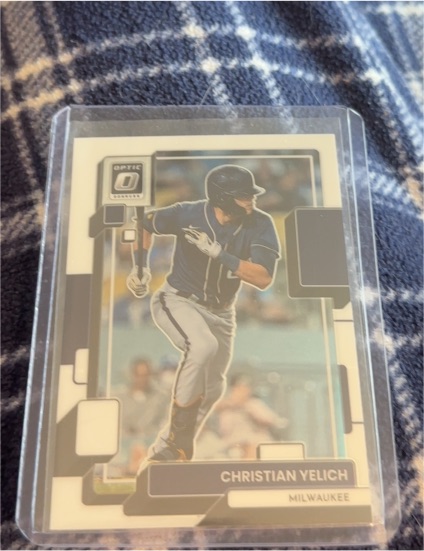 2022 Panini Donruss Optic Pandora #152 Christian Yelich — front