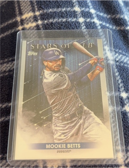 2022 Topps Stars of MLB #SMLB-9 Mookie Betts — front