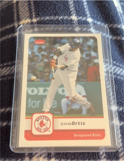 2006 Fleer #296 David Ortiz Boston Red Sox — front