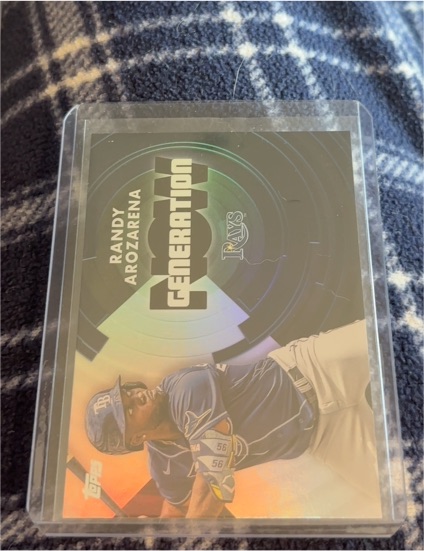 2022 Topps #GN-55 Randy Arozarena Generation Now — front