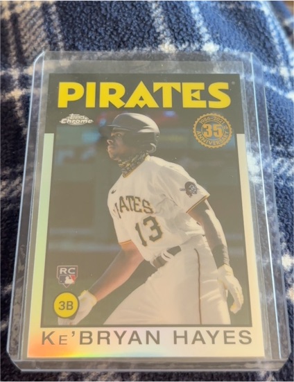 2021 Topps Chrome 1986 Topps #86BC-16 Ke'Bryan Hayes — front