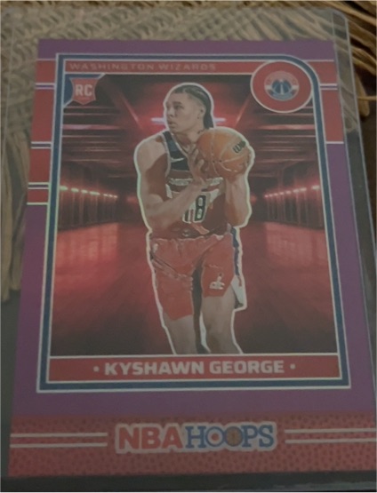 2024-25 Panini NBA Hoops #254 Kyshawn George — front