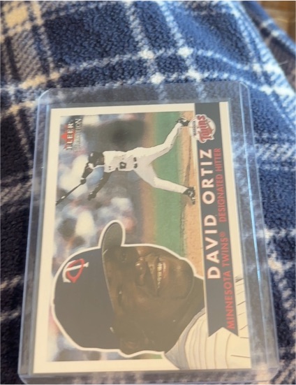 2001 Fleer Tradition #195 David Ortiz — front