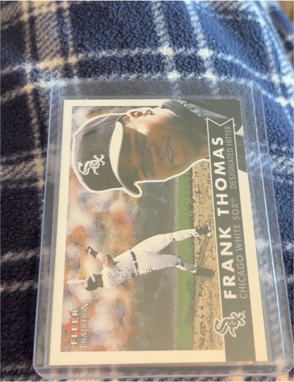 2001 Fleer Tradition #263 Frank Thomas — front