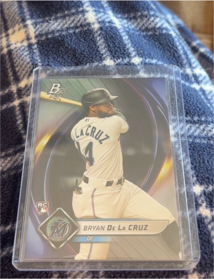 2022 Bowman Platinum #68 Bryan De La Cruz — front