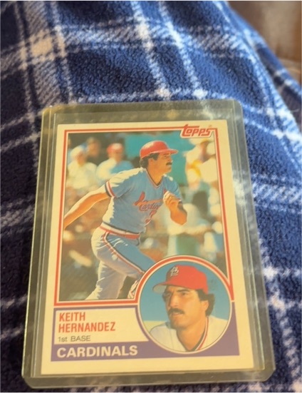 1983 Topps #700 Keith Hernandez — front