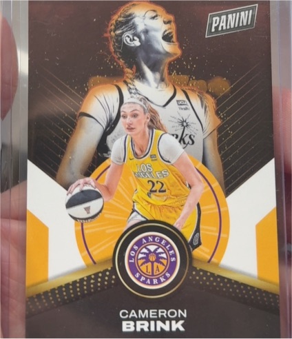 2025 Panini Player of the Day #77 Cameron Brink — front