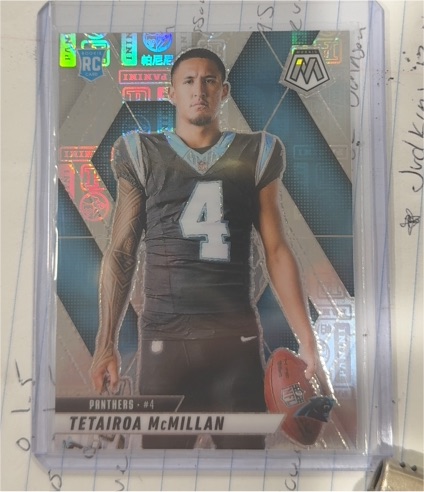 2025 Panini Mosaic #274 Tetairoa McMillan — front