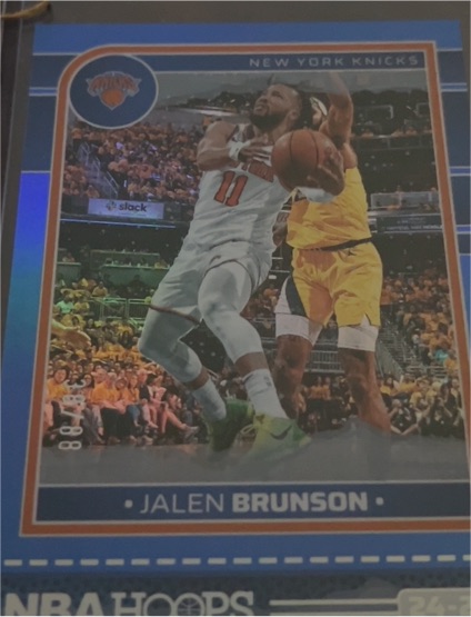 2024-25 Panini NBA Hoops #186 Jalen Brunson — front