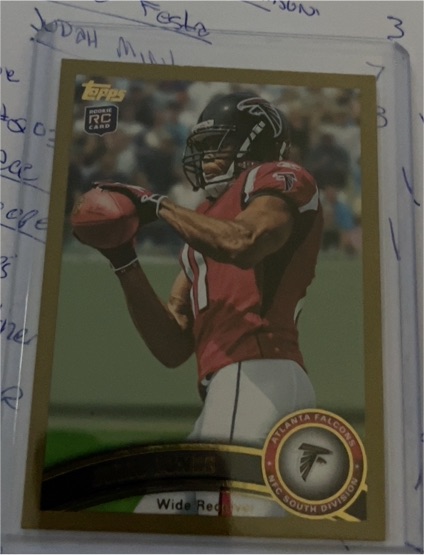 2011 Topps #350 Julio Jones — front