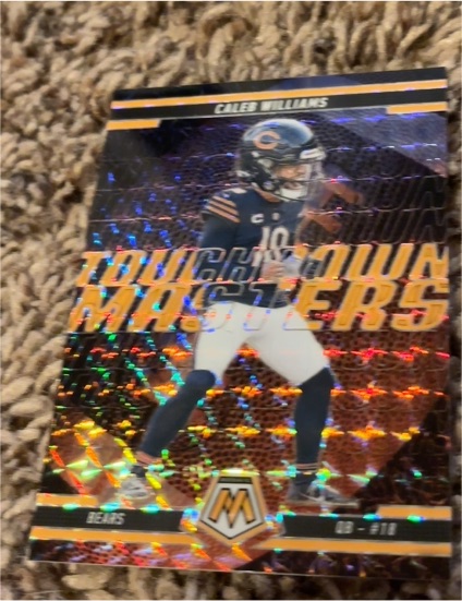 2025 Panini Mosaic #13 Caleb Williams Touchdown Masters — front