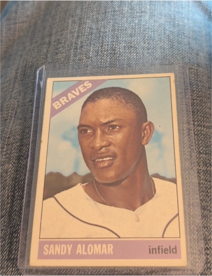 1966 Topps #428 Sandy Alomar — front