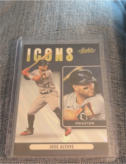 2022 Panini Absolute Icons #I-8 Jose Altuve — front