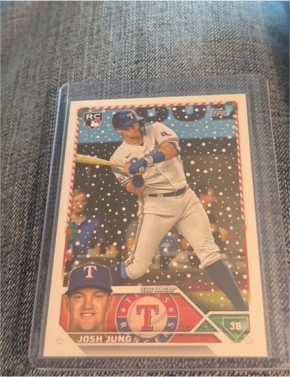 2023 Topps Holiday #H120 Josh Jung — front