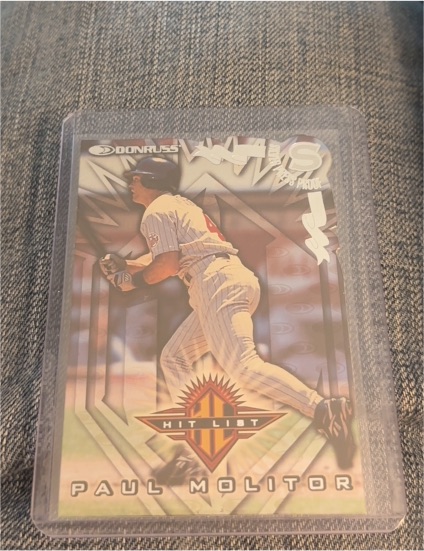 1998 Donruss Hit List #356 Paul Molitor — front