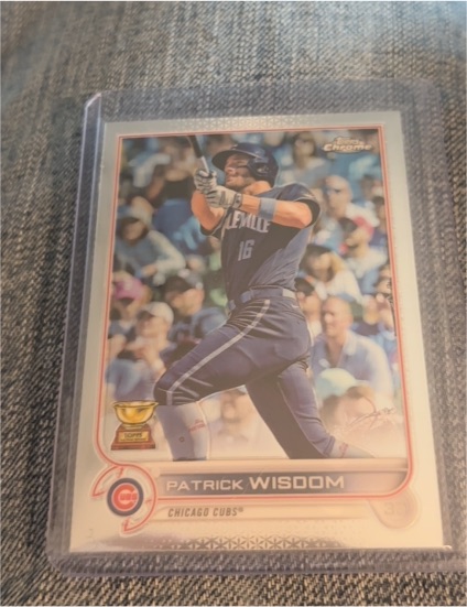 2022 Topps Chrome #271 Patrick Wisdom — front