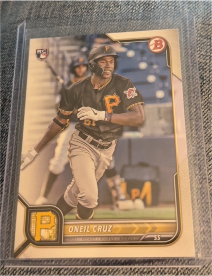 2022 Bowman #51 Oneil Cruz — front