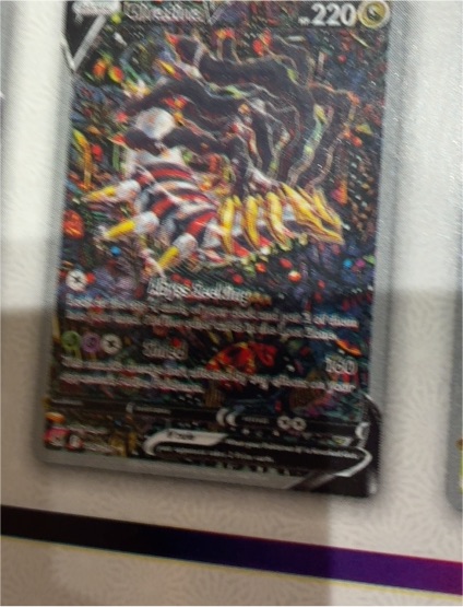 2022 Pokemon Lost Origin #186 Giratina V — front